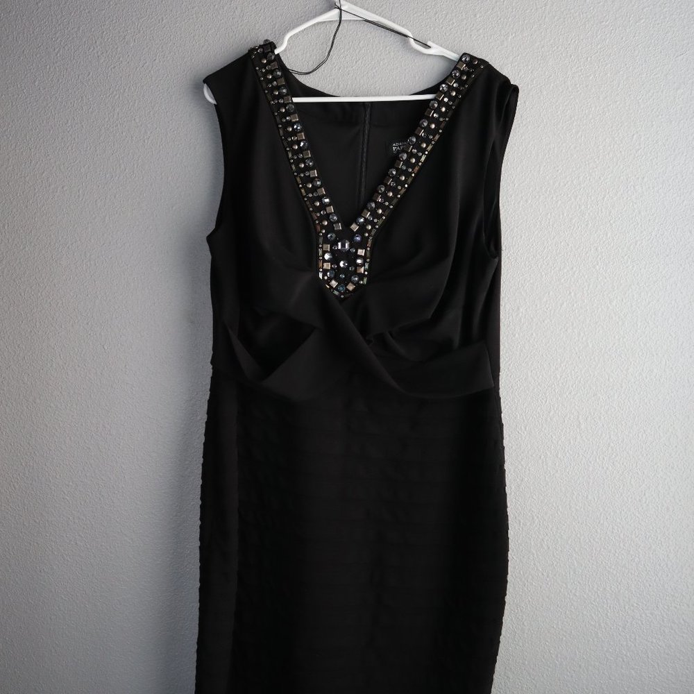 Bandage Style Little Black Dress